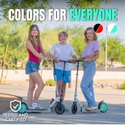 Large Folding Kick Scooter for Adults and Teens – Adjustable Handlebar – Big 200mm Wheels – Lightweight Durable Frame – Madd Gear Kruzer 200