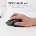 thumbnail image 4 of RAPOO MT760 Wireless Bluetooth Mouse - Bluetooth 5.0/2.4GHz Multi-Mode Connection Multi-Device Computer Mouse, M+ Cross Computer Technology, 11 Progra, 4 of 9