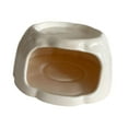 thumbnail image 5 of Ceramic Hideout House Hamster Feeding Bowl Long Lasting Material for Rats Chinchilla Small Animals, 5 of 9