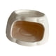 thumbnail image 5 of Comedero de cerámica para hámster, mueble de dibujos animados, hábitat para hámster con forma de pudín Naranja claro, 5 of 9