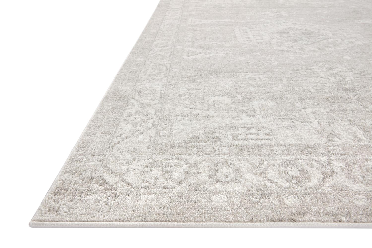 Loloi Odette Silver / Ivory 5'-3" x 7'-9" Area Rug
