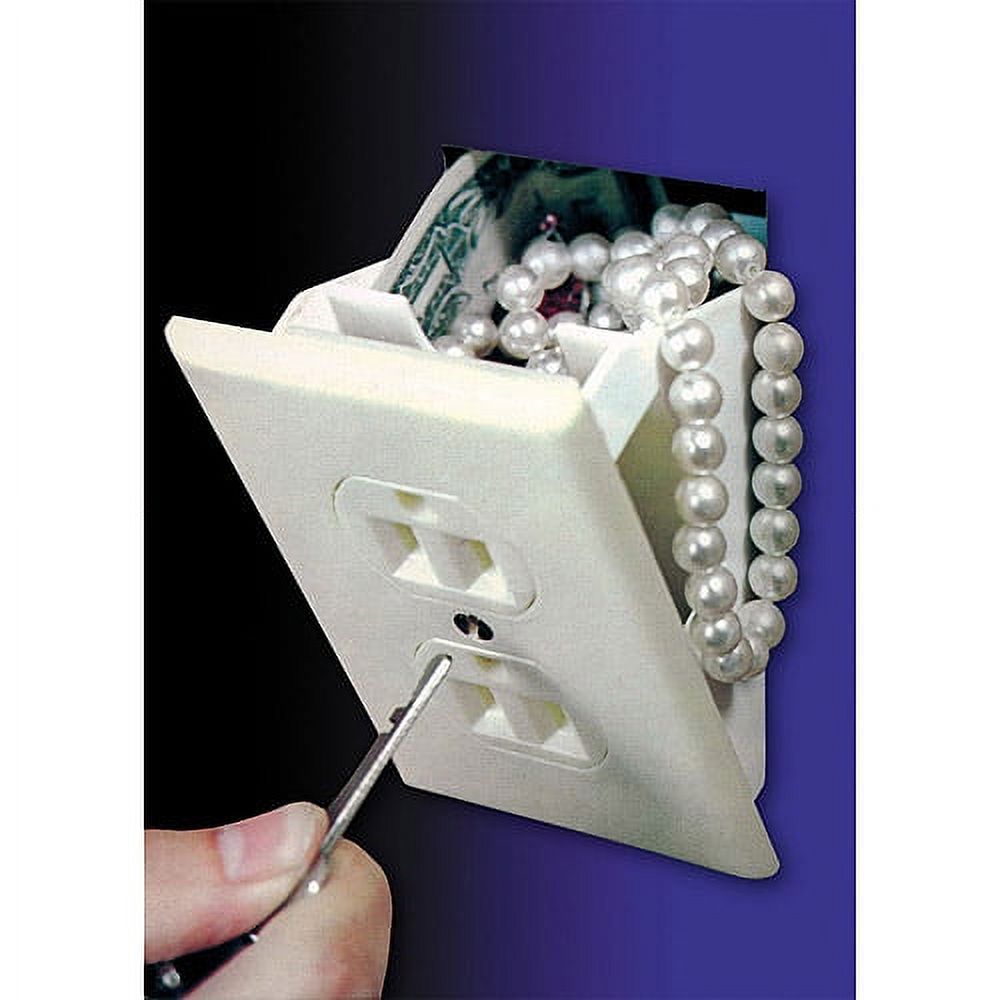 Trademark Hidden Wall Safe with Cutout Saw and Template, 82-558 White - image 2 of 2