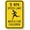 1 Pack, variant on 16 x 12 inch “5 MPH Speed Limit - Watch for Children” Metal Sign, 63 mil Laminated Rustproof Aluminum, Black and Yellow