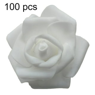NOLITOY 10pcs Artificial Roses Artificial Flower Tiny Flowers for Crafts  Faux Flowers Foams Flowers Head Flowers Decoration for Wedding Fake Flowers