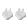 thumbnail image 2 of SunSunrise 2Pcs Corner Protectors Rabbit Pattern Home Decor Silicone Safety Protection Table Edge Cover for Living Room, 2 of 8