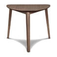thumbnail image 2 of New Classic Furniture Oscar 3-Piece Wood Corner Table Set in Walnut/Dark Gray, 2 of 6