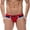 Red, variant on Dovford Nylon Men's Swimwear Beach Shorts Boxer Swim Trunks Swimsuit Briefs Pants