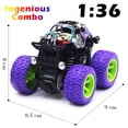 thumbnail image 3 of Toy Monster Trucks CozyBomb, con motor de fricción, 3 años o más, paquete de 4, 3 of 6