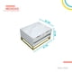 thumbnail image 2 of Mesa para café blanca blanco 15 cm x 15 cm Pido Todo MPC01WH-A2, 2 of 7