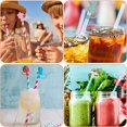 thumbnail image 5 of 12Pcs Silicone Straw Tips Cover Reusable Straw Caps Portable Cartoon Straw Topper Dust Proof Straw Plugs for 6-8 mm Straws Outdoor Home Kitchen Party Decor, 5 of 5