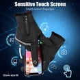 thumbnail image 2 of TERGAYEE Winter Gloves for Men Women,Luminous Gloves with manipulatescreen fingers for outdoor activities,Water-resistant and Windproof running gloves for men and women, 2 of 9