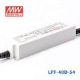 thumbnail image 4 of Mean Well LPF-40D-54 Power Supply 40W 54V - Dimmable, 4 of 5