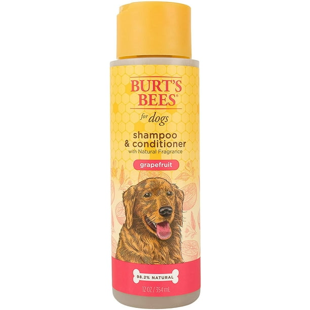 Burt's Bees Natural Pet Care Dog Shampoo & Conditioner, Grapefruit
