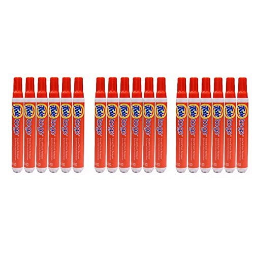 Tide Pens To go Instant Stain Remover 10ml(0.33 FL oz.) (Pack of 18