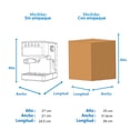 thumbnail image 4 of Maquina de Espresso Black+Decker Compatible con Capsulas nespresso EM0312-0SDLA Acero Inoxidable, 4 of 8