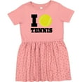 thumbnail image 3 of Inktastic Tennis Girls Toddler Dress, 3 of 5