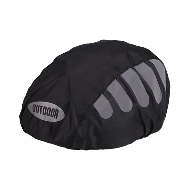 Funda para casco de bicicleta, funda protectora ligera para casco de bicicleta, funda protectora para nieve, para senderismo, ciclismo, motocicleta y Negro
