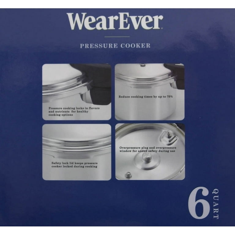 Wear Ever 6 Quart Pressure Cooker No 536-03 Aluminum New With Box USA Made  