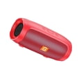 thumbnail image 2 of Transemion Module Subwoofer 500W Son Excellent Bluetooth Lecture Appareils Connectés Multiples Entrées Rouge, 2 of 6
