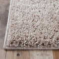 thumbnail image 3 of BNM Solid Indoor Shag Runner or Area Rug, 2'7" x 8', Beige, 3 of 6