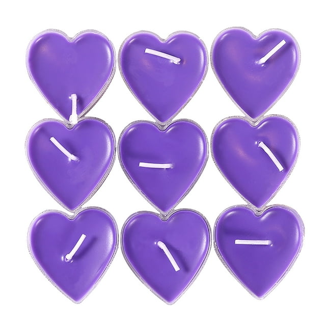 Xihbxyly Velas Perfumadas En Forma de Corazón, Fragancia Romántica y Dulce, Juego de Velas de Té, Decoración para Propuestas de Matrimonio, Regalos de Cumpleaños, Decoración Flotante de Agua, Juego d