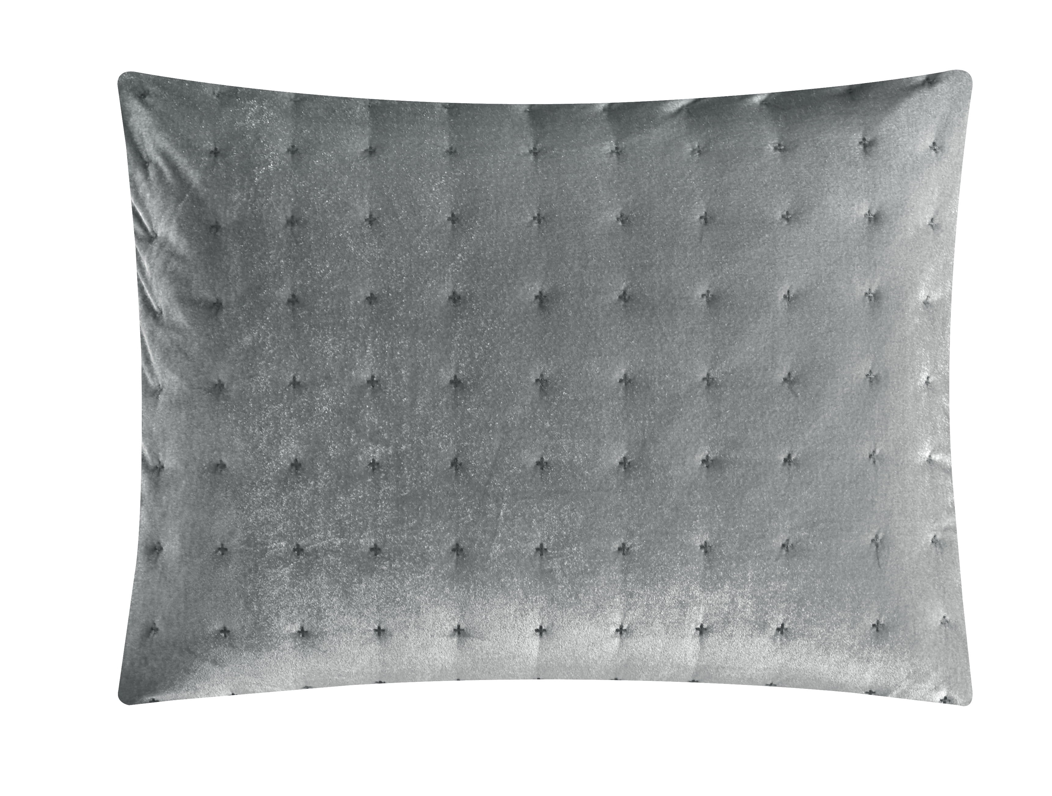 Chic Home Cynna 7-Piece Abstract Comforter Set, King, Grey