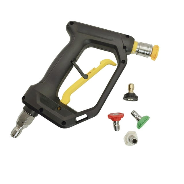 Lavadora corta a alta presión con accesorios de conector rápido de 1/4 "4000 PSI giratorio de 3/8" para el lavado de automóviles interiores al aire