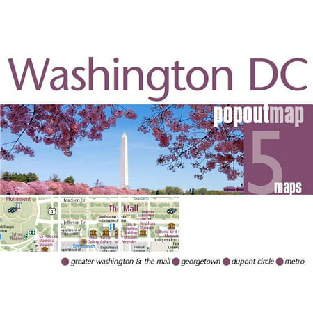 Washington Dc Popout Map: 9781910218549
