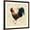 Brown Frame, variant on Art.com Rooster 3 Art Print by Kimberly Allen, Black Frame Wall Art, 21" x 21"