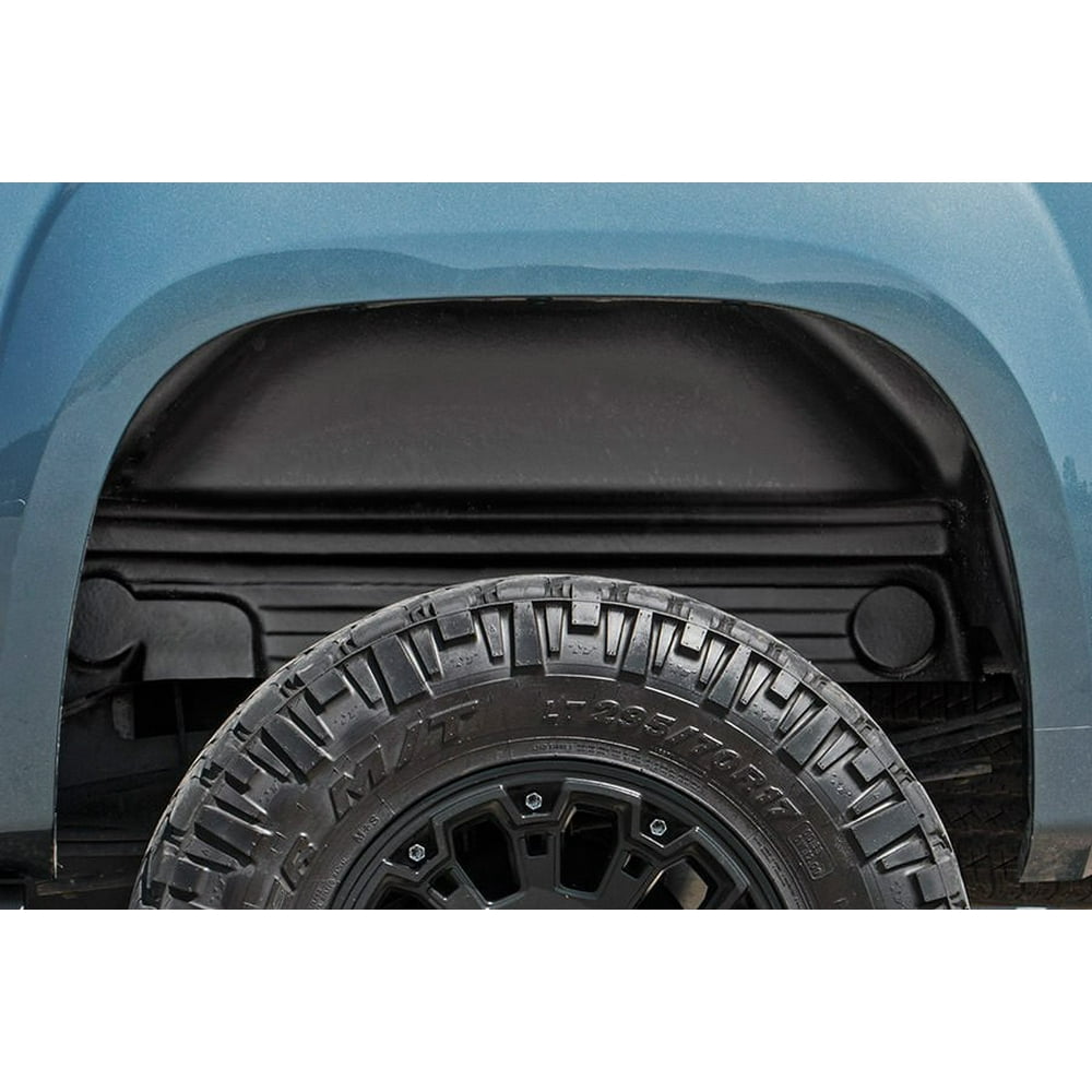 Rough Country Rear Wheel Well Liners (fits) 20072013 GMC Sierra 1500