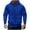 Blue, variant on Chiccall Mens Hoodies Full Zip Hooded Jacket Casual Athletic Sweatshirts with Multiple Pockets