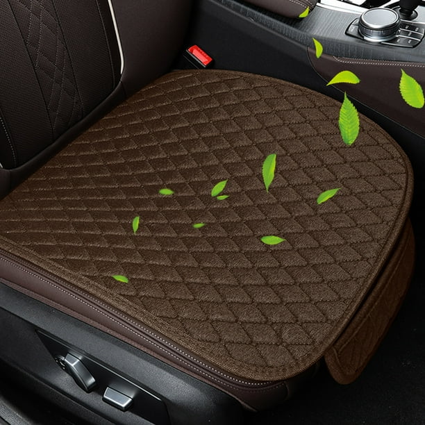 Cojín para asiento de coche, protector de asiento de coche, fundas para asientos delanteros de coche, antideslizante, transpirable, universal, para coche, SUV, camión.
