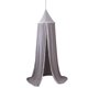 thumbnail image 1 of 1 pieza de colcha para niños, mosquitera, colcha, cortina, cúpula, colgante de algodón gris, 1 of 3