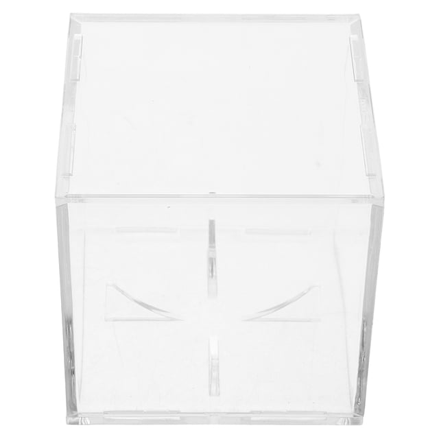 IDEANATEGRATE Caja Transparente De Acrílico Para Exhibir Béisbol Con Compacto Y Protección Segura