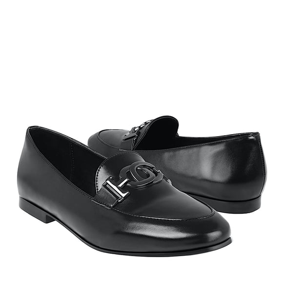 MOCASINES STYLO MUJER 2946 SIMIPIEL NEGRO