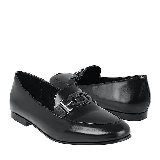 MOCASINES STYLO MUJER 2946 SIMIPIEL NEGRO