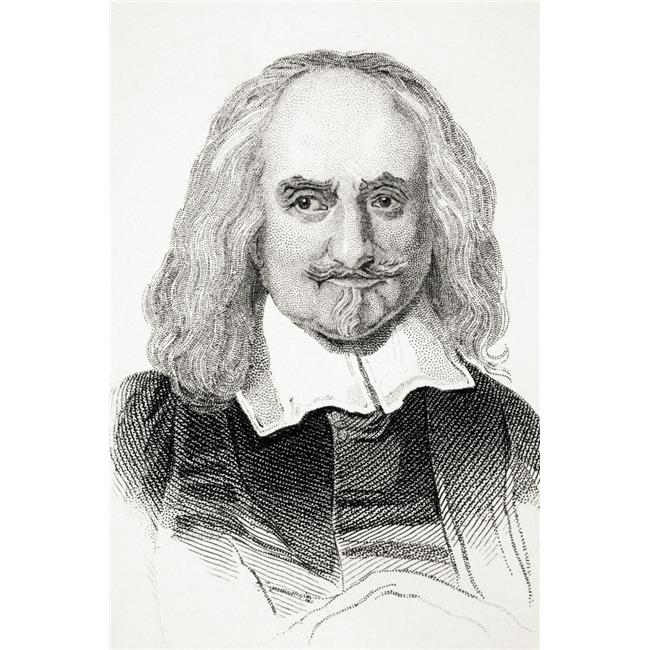 Posterazzi DPI1855378LARGE Thomas Hobbes 1588-1679 English Philosopher