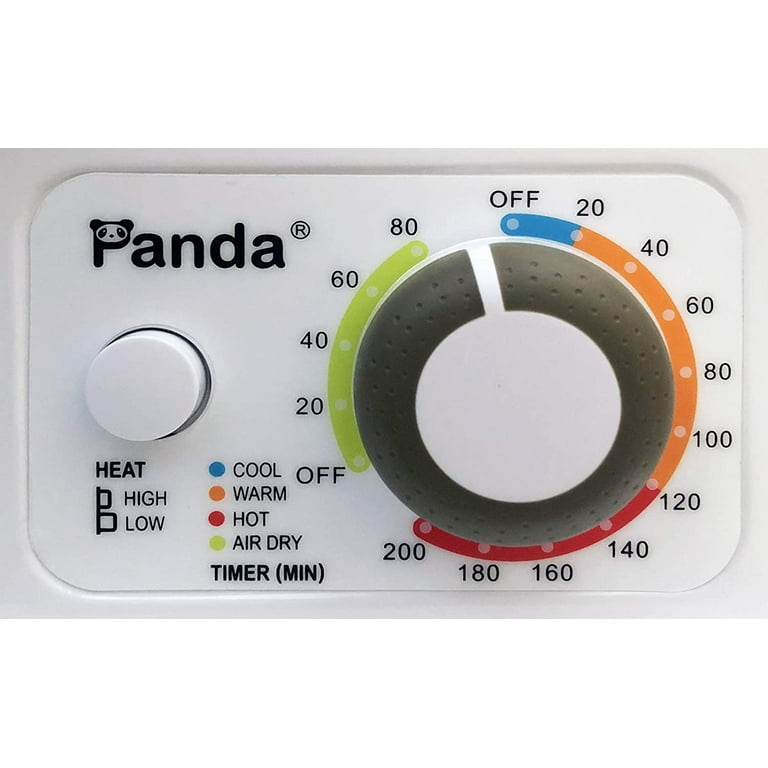 Panda Small Mini Compact Dryer 110V Stainless Steel Drum 1.50cu.ft