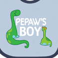 thumbnail image 4 of Inktastic Pepaw's Boy Grandson Boys Baby Bib, 4 of 4