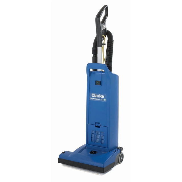 Aspiradora comercial vertical Clarke CarpetMaster 215 de doble motor de 15 pulgadas