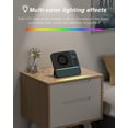 thumbnail image 3 of Reproductor de CD portátil MONODEAL Bluetooth con luz RGB y control remoto, 3 of 9