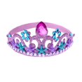 thumbnail image 2 of Diadema con corona para el pelo, joyería con diamantes de imitación para niños, corona de princesa, estrella de cinco puntas, diadema con forma de estrella de mar y sirena, 2 of 6