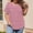 B474 Red summer tops for women clearance under $5, variant on Cagogo Womens Short Sleeve Plus Size Tshirts Shirts Summer Basic Tops Loose Fit Gradient Color Round Neck Tunic Tops for Leggings Night Out Black T Shirts Clothes