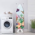 thumbnail image 3 of HELLHERO Butterfly Floral Art Ironing Board Cover Elastic Edge with Elastic Edge and Hook Loop Ironing Board Covers Easy Fit 15x54 Inches, 3 of 4