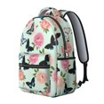 thumbnail image 2 of Pioneer Flower Floral Print Pattern Backpack for School, Cute School Bag with Adjustable Shoulder Straps and Padded Back, 15.3"x11"x7.1", 2 of 5