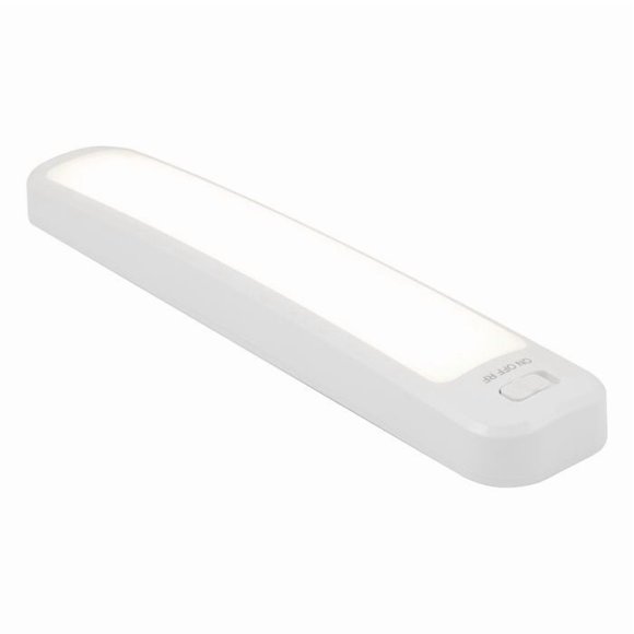 Jasco Interior Light - LED 44578 Energizer; Color Changing Remote Control Light Bar; 10 Inch Length; White; Battery Operated; With Remote Control
