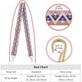 thumbnail image 4 of LAICAIW Grand Bandoulière, Sangle de Sac à Main Réglable Style Guitare avec Boucle Dorée Remplacement Tissé pour Sacs à Main (3,8 cm) Couleur31, 4 of 5