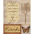 thumbnail image 3 of Greene, Taylor 15x18 Black Modern Framed Museum Art Print Titled - FRIENDS ARE THE BEST, 3 of 5