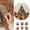 A, variant on Bisitoy DIY Christmas Pearl Art Diamond Ornament Kit Hanging Decor Craft Set