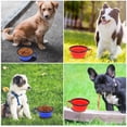 thumbnail image 5 of 2 Piezas de Cuenco Portátil para Perros Cuenco Plegable para Perros, Cuencos de Viaje para Perros y Gatos Cuencos 350ml, Azul y Rojo, 5 of 5